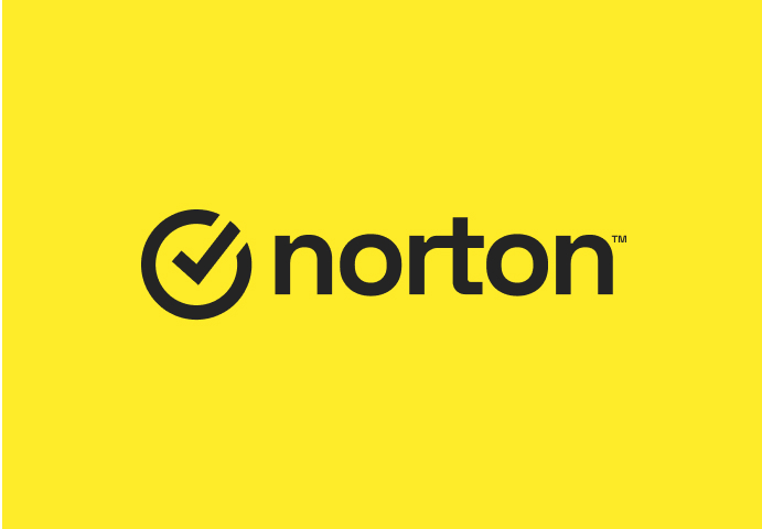 Logotipo amarillo de Norton.